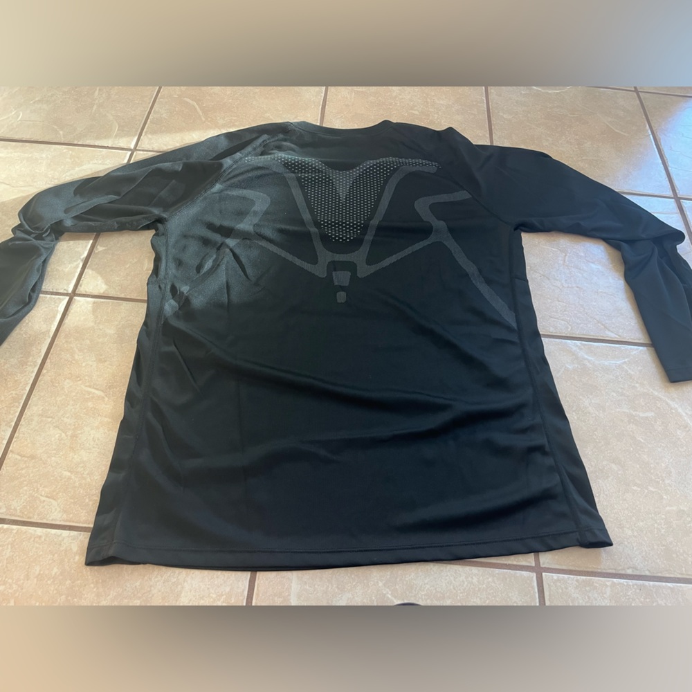 NEW Black Long Sleeve Shirt Mens Size XL